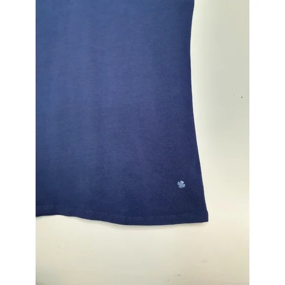Lucky Brand Women's Racerback Tank Top, Sleeveless, Navy Blue, Small, 95% Cotton - Picture 5 of 10